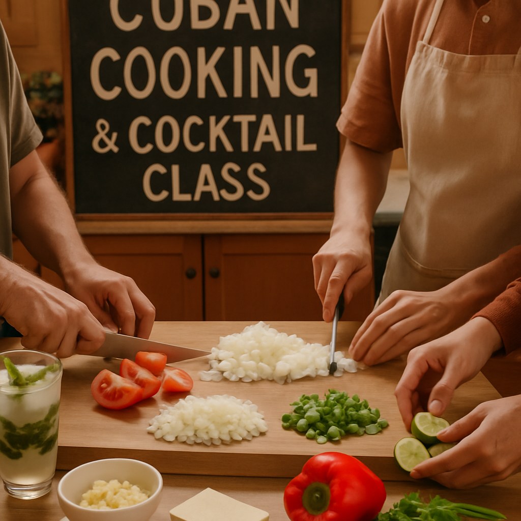 Cuban Cooking & Cocktail Class